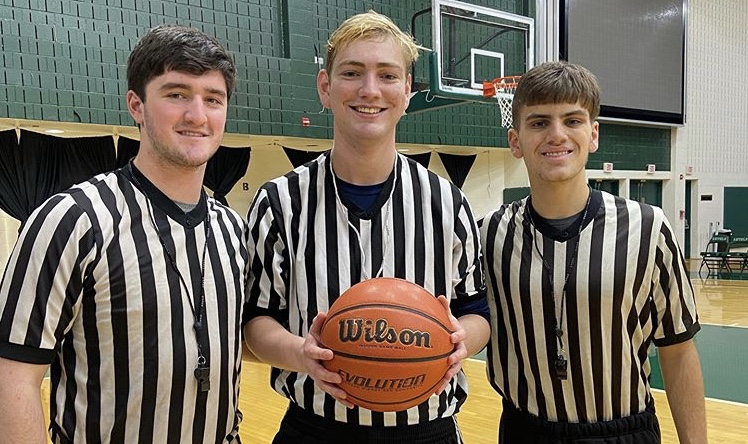 an image of Loyola intramural officials.