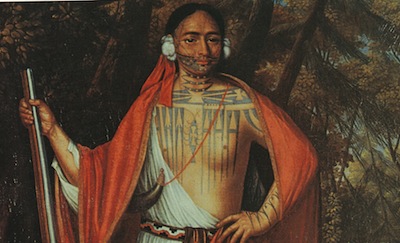 Image of ancient Indian leader who was tattooed