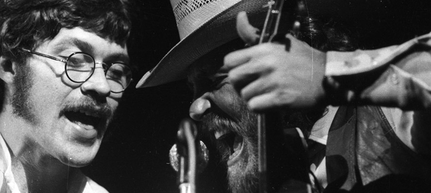 The Band performing at Woodstock, 1969