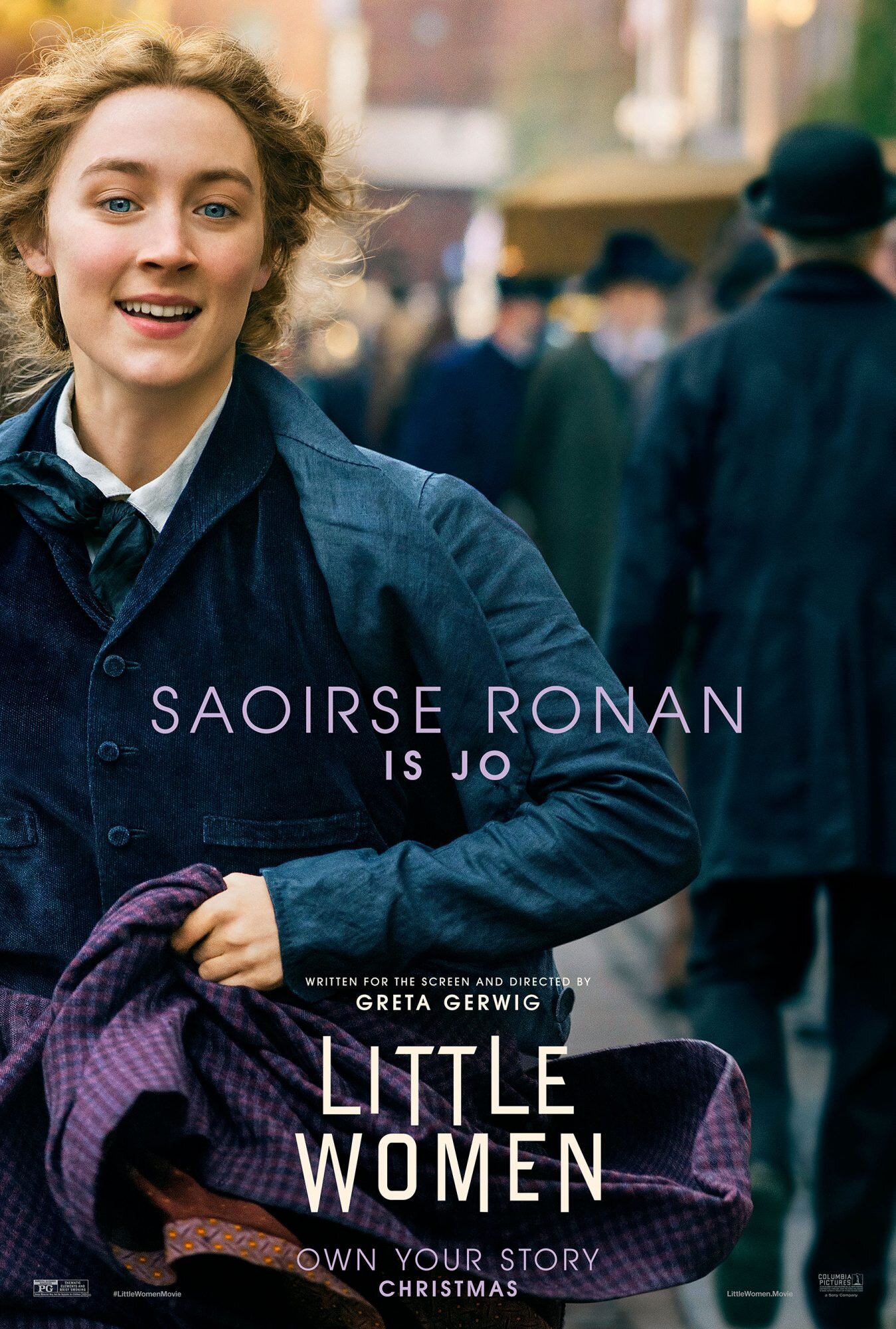 Poster of Saoirse Ronan as Jo March