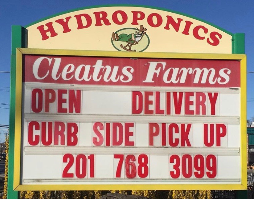 Cleatus Farms Sign