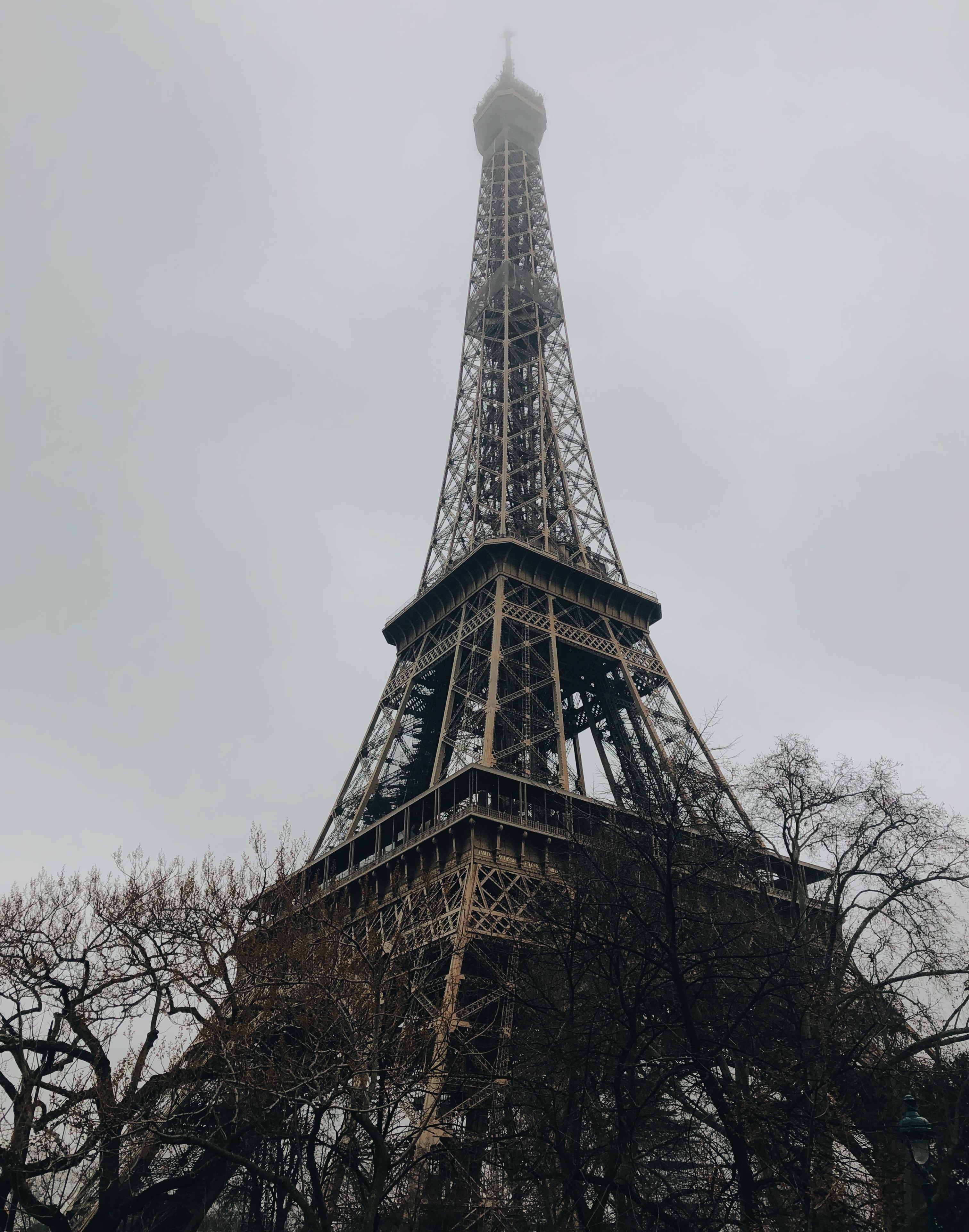 The Eiffel Tower in daylight