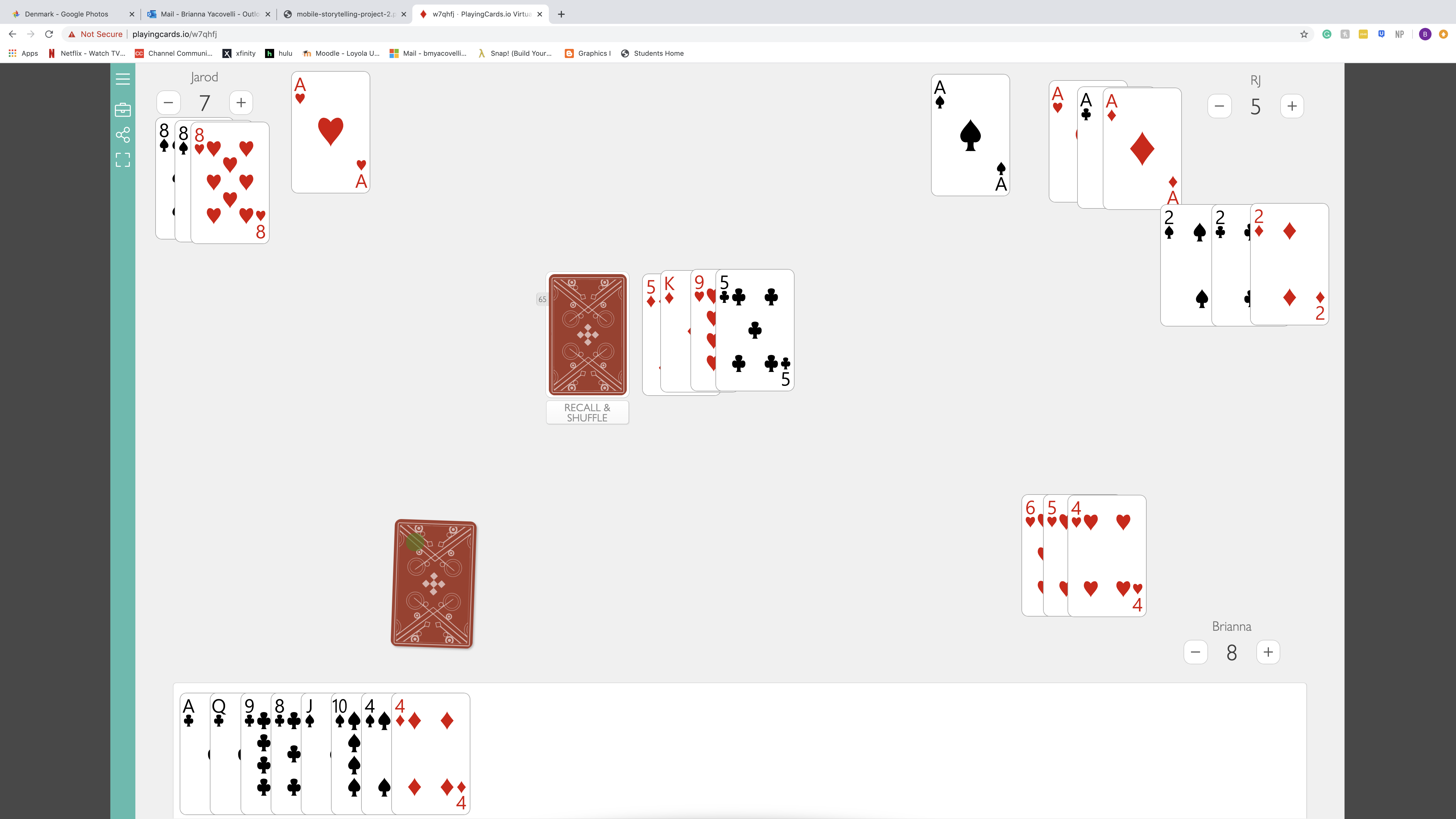 playing rummy online