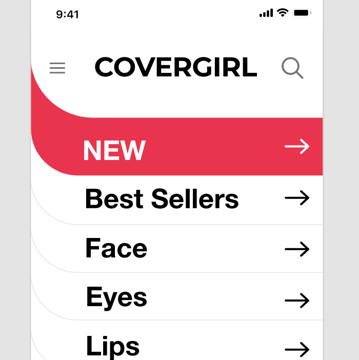 Covergirl Homepage