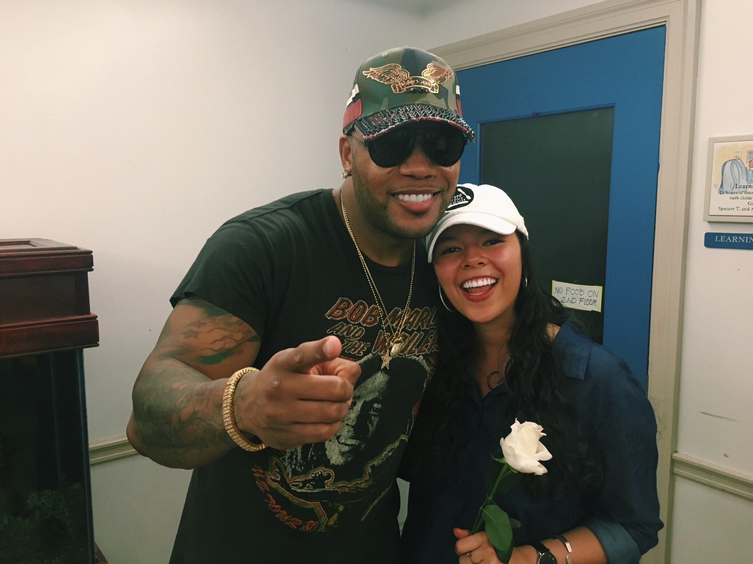 Gissele with Flo Rida