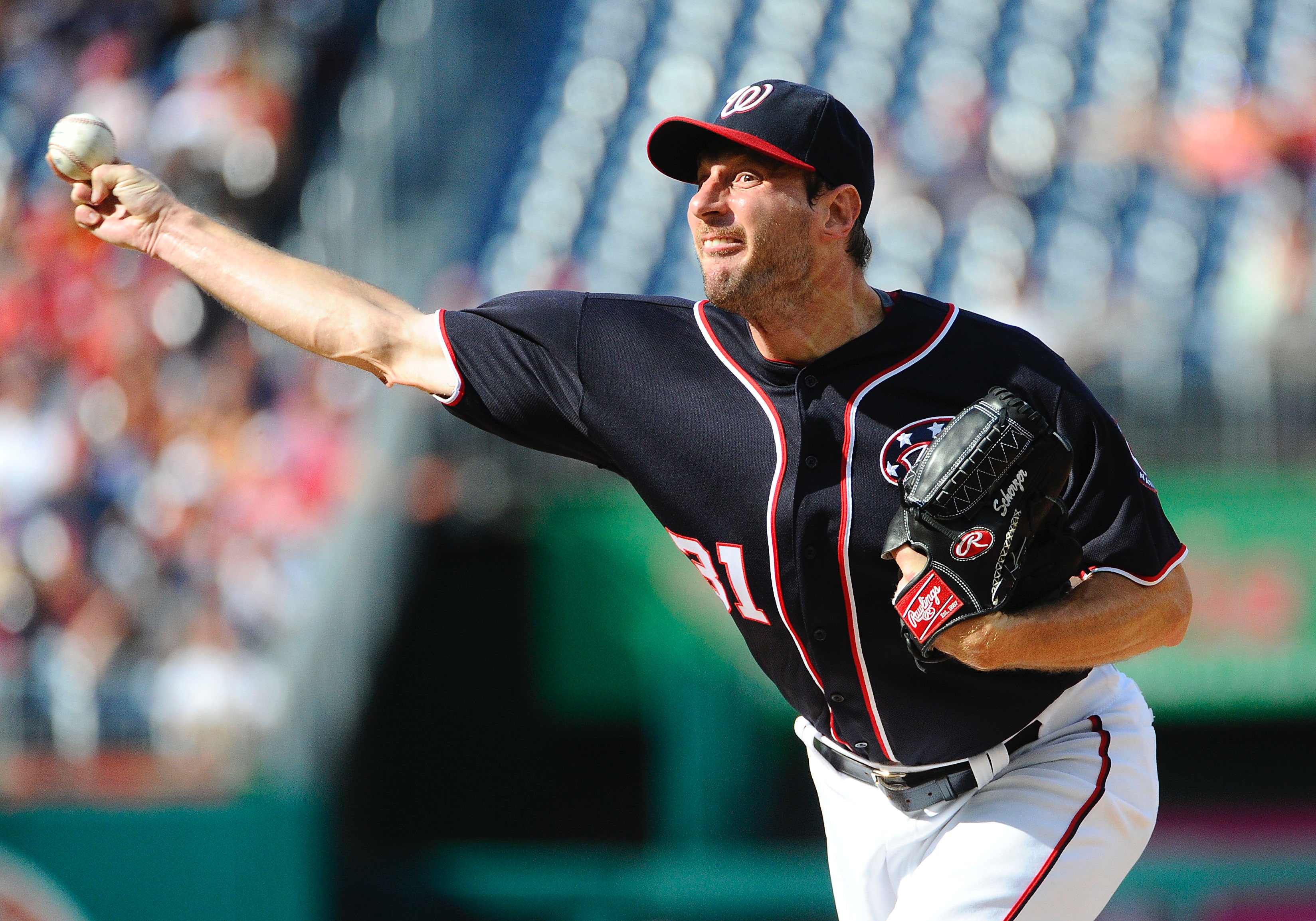 pitcher throwing a strike