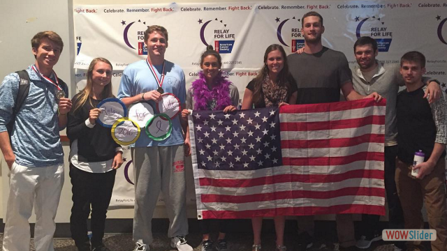 SAAC reps attend Relay for Life kickoff