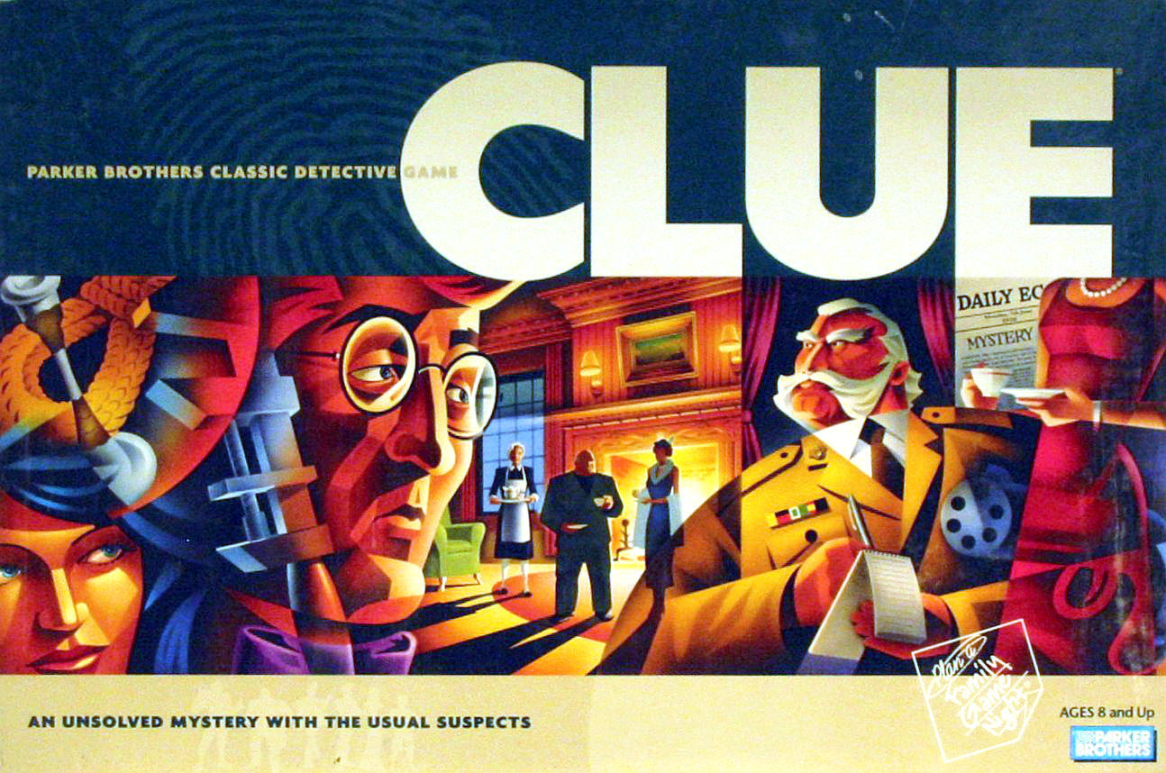 Clue board game